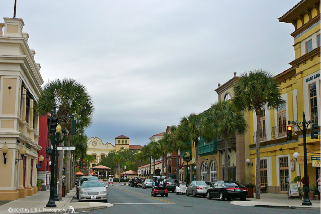what do the villages in florida look like